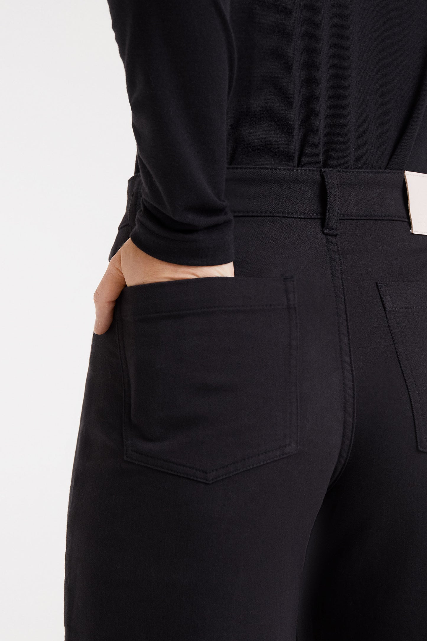 CF Black Flared Trousers