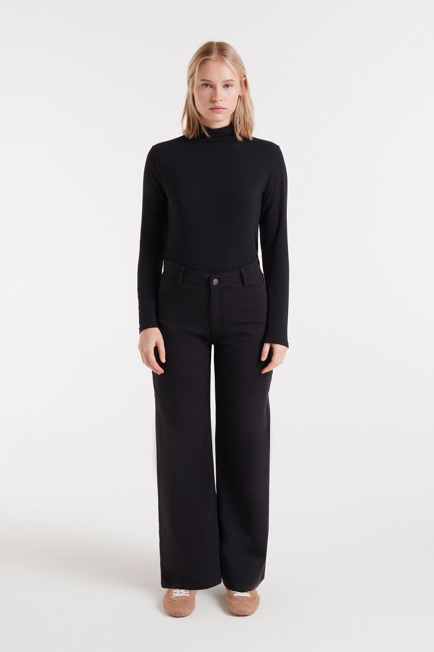CF Black Flared Trousers
