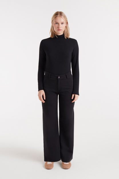 CF Black Flared Trousers