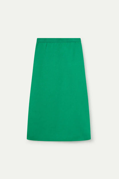 CF Green Knit Midi Skirt