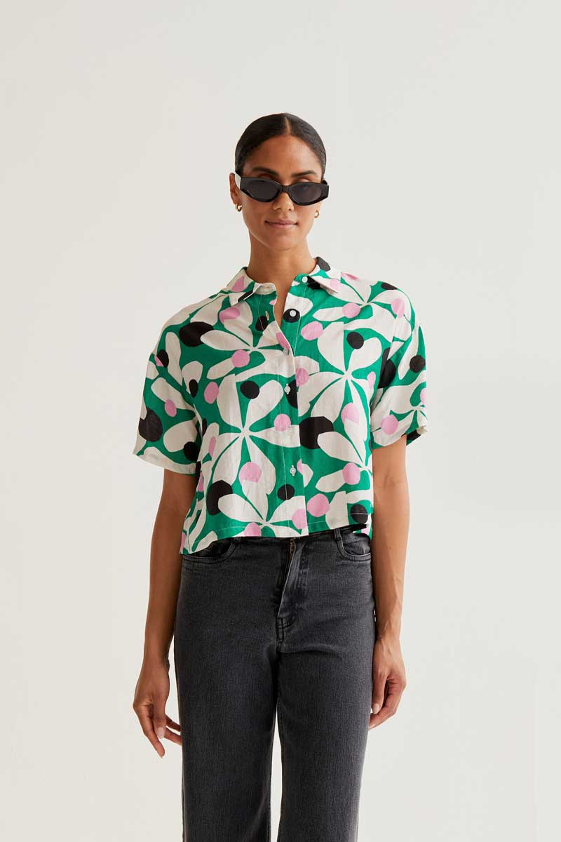CF Hosta Print Shirt