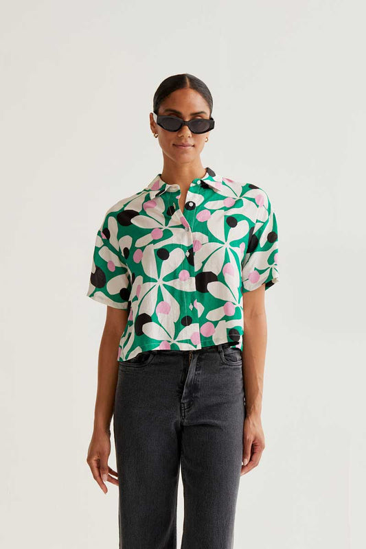 CF Hosta Print Shirt