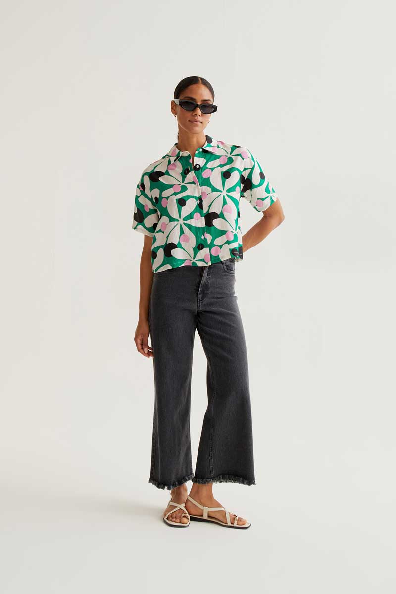 CF Hosta Print Shirt