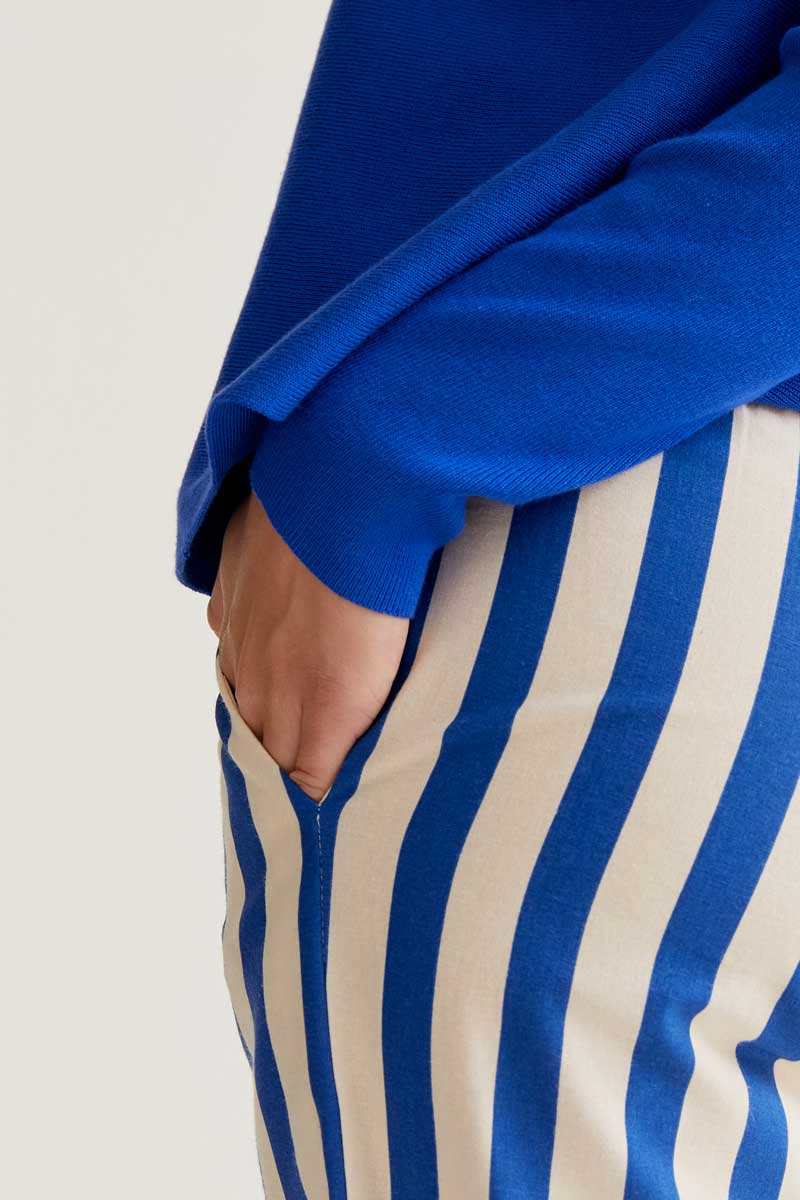 CF Blue Stripe Trousers