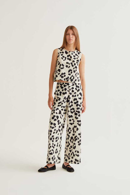 CF Dalmatian Print Trousers