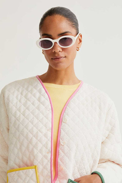 CF White Boxy Jacket