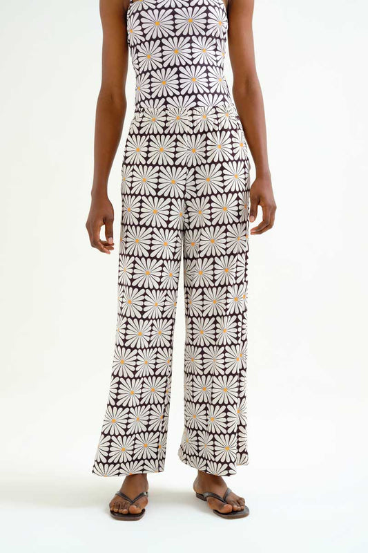 CF Trousers with Chamomile Print