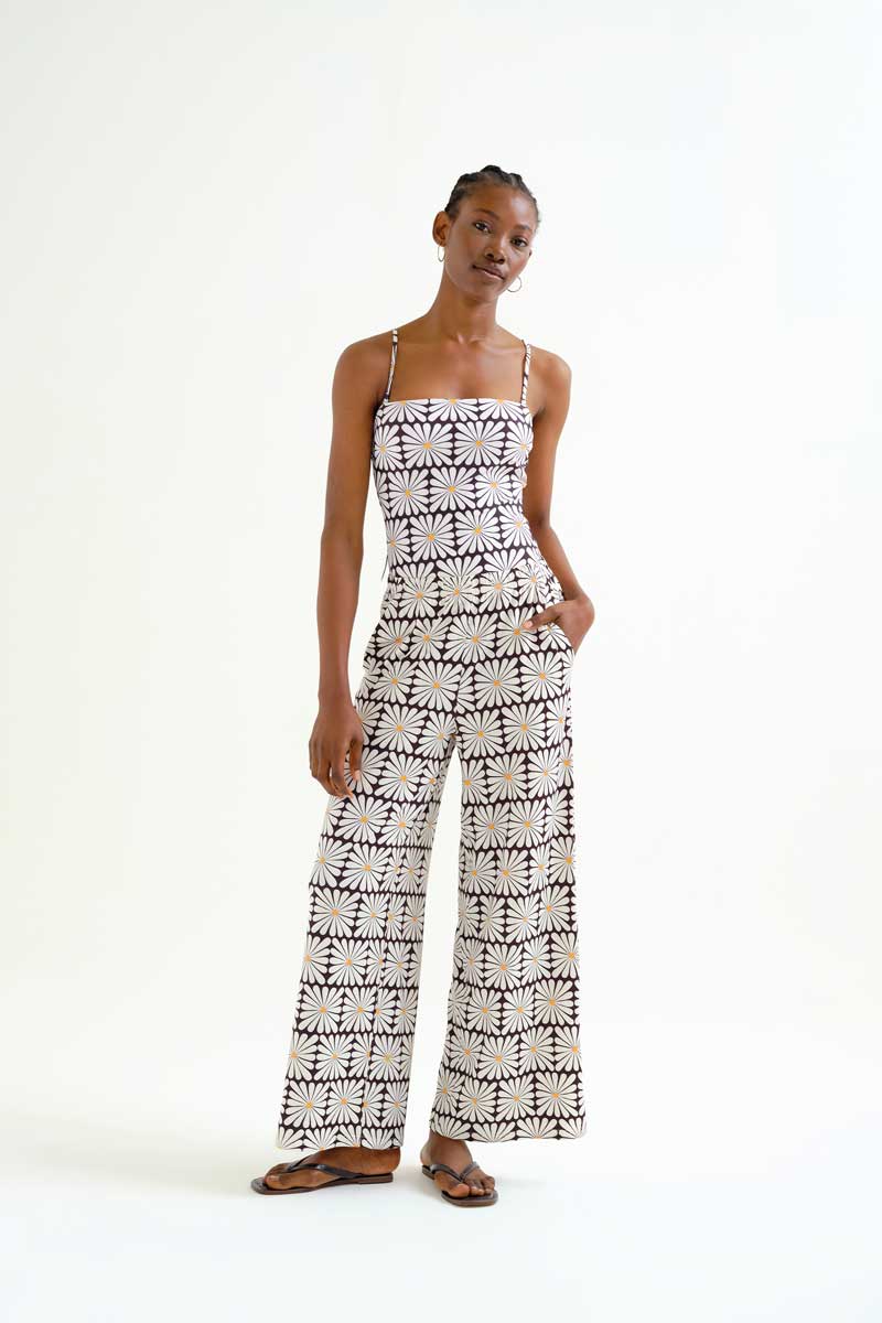 CF Trousers with Chamomile Print