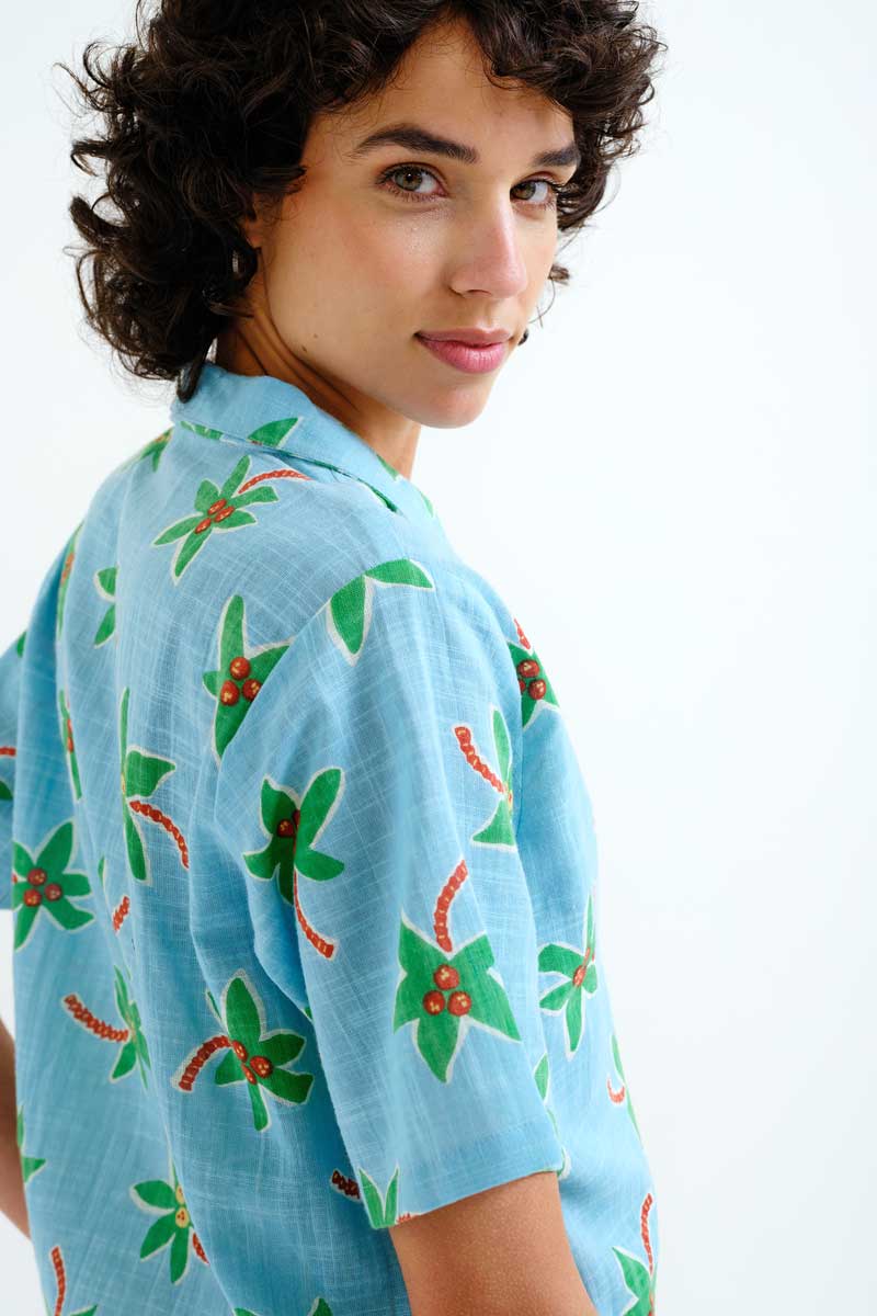 Small Coconut Print Shirt
