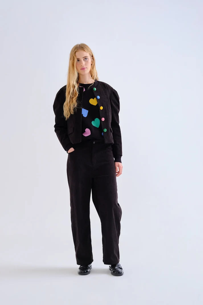 Black Corduroy Pants