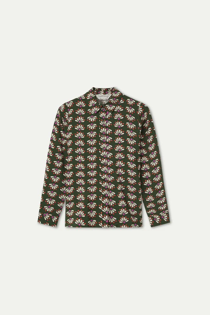 Geometric Print Shirt