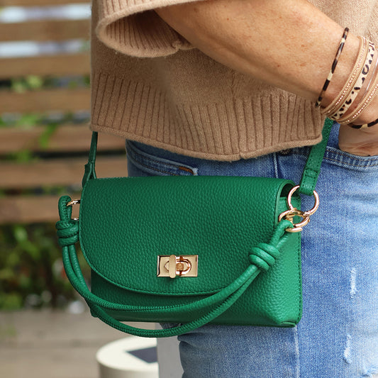 Deep Green Multiway Phone Mini Bag