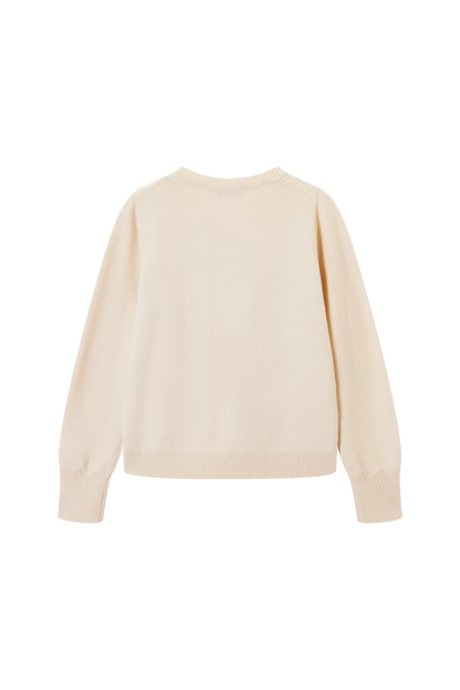 Alyssa-L-12-F Sweater Off White