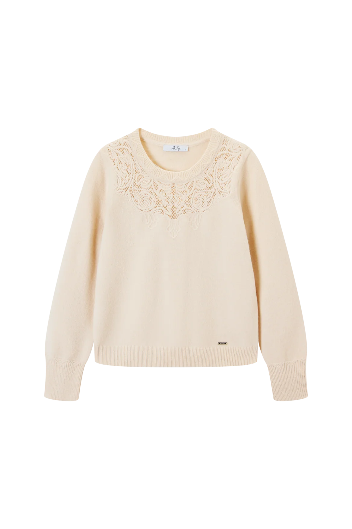 Alyssa-L-12-F Sweater Off White