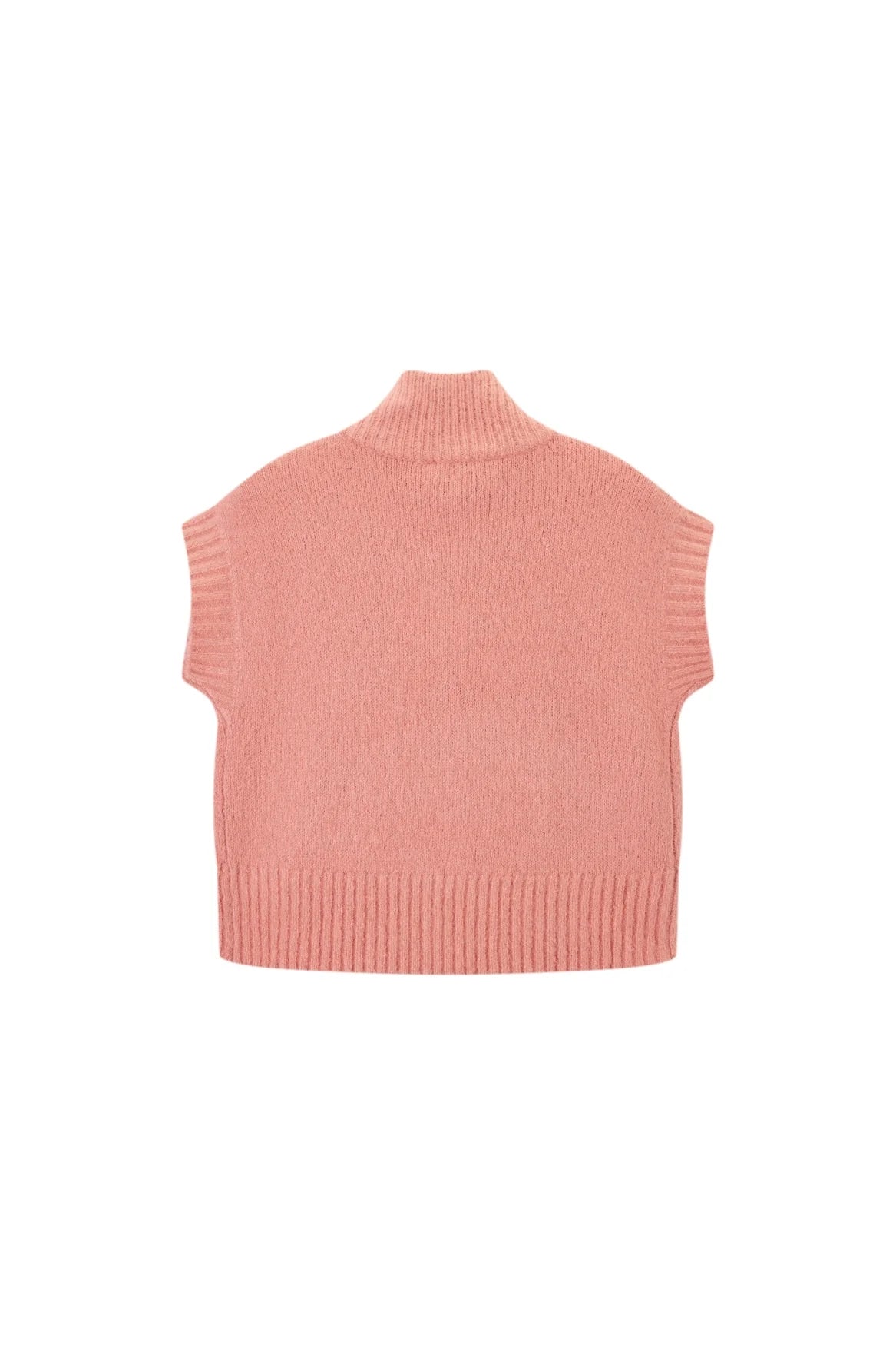 Austina-L-14-C Sleeveless Vest with Zip
