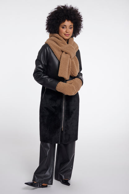 Asho Teddy Scarf Toast