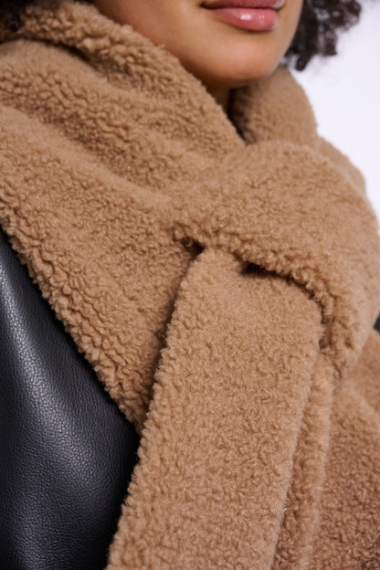 Asho Teddy Scarf Toast
