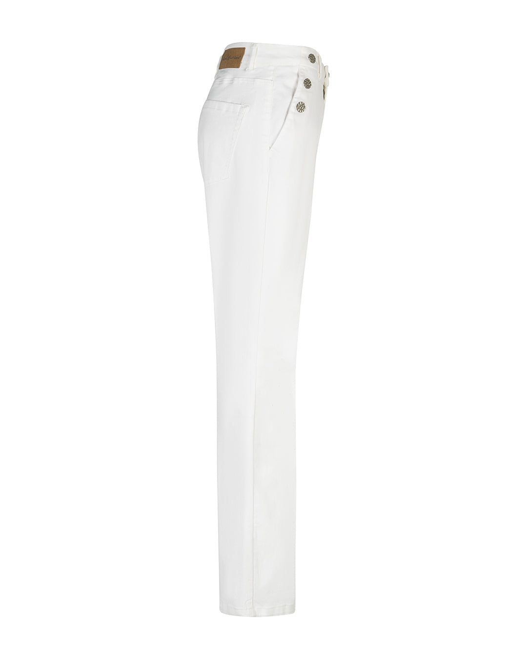 Bibette Off White & Buttons Jeans