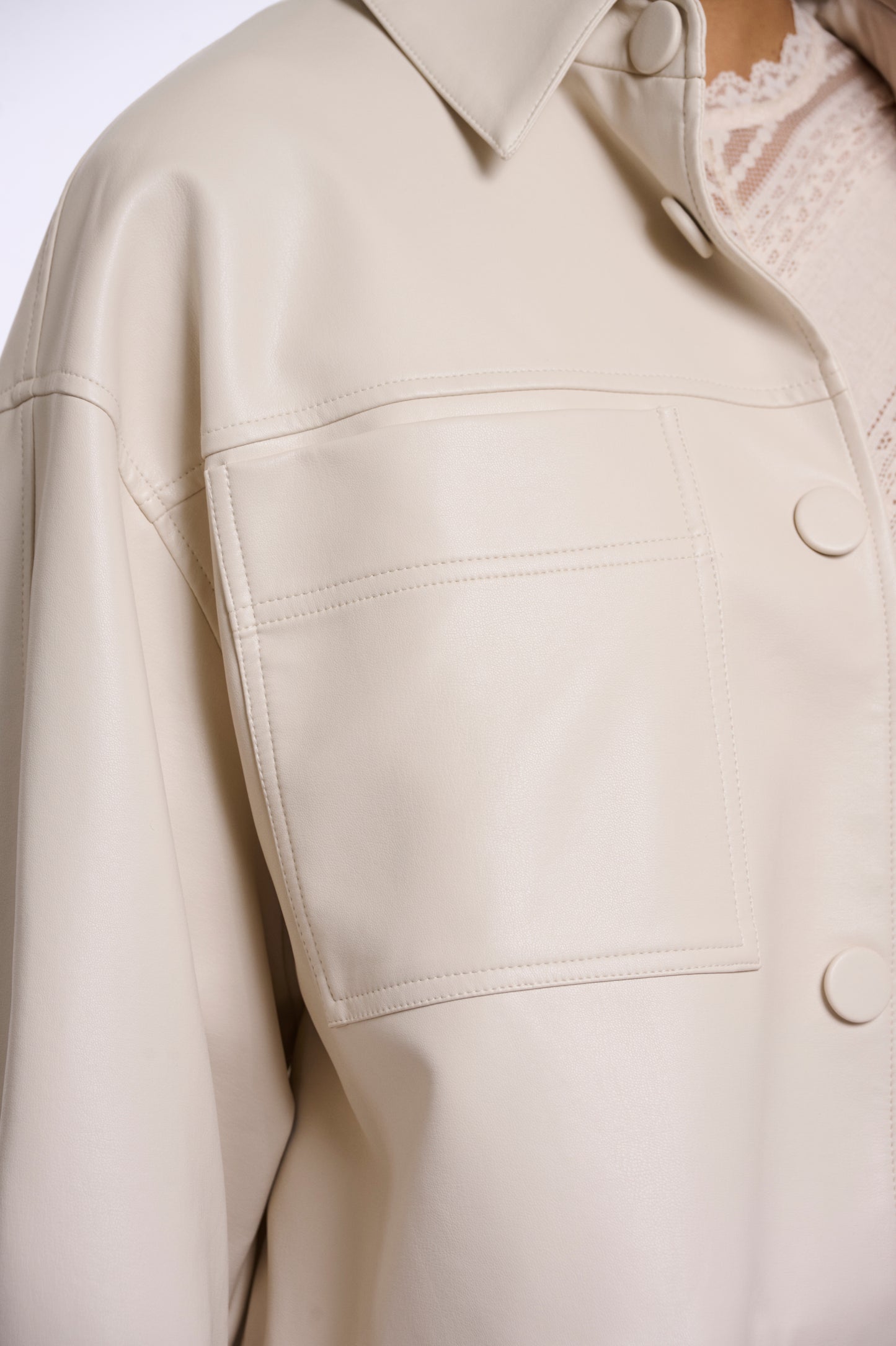 Bree Boxy Jacket Birch