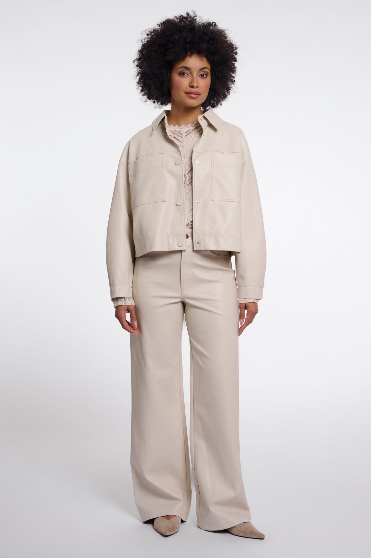 Bree Boxy Jacket Birch