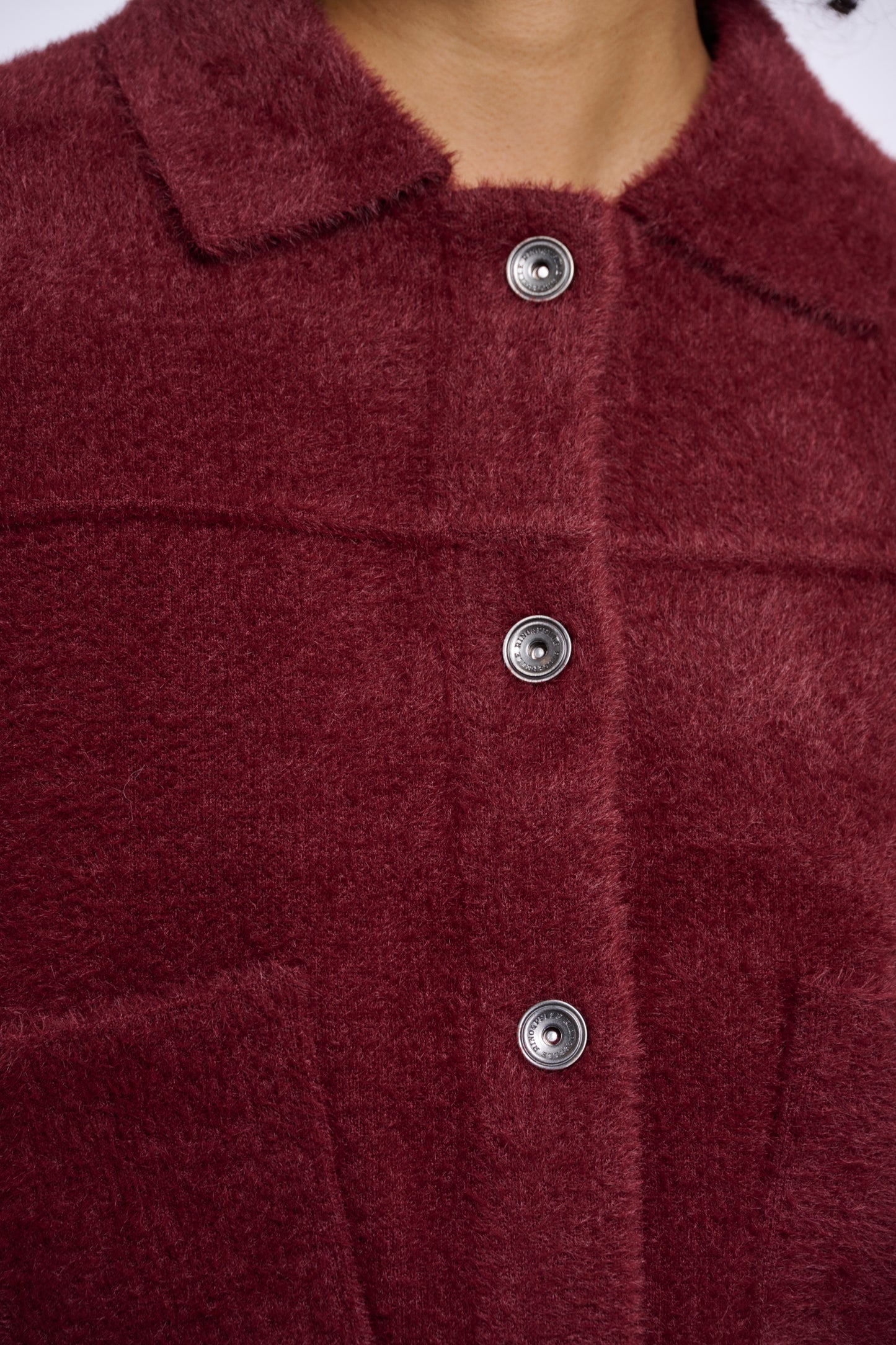 Bubbly Boxy Jacket Sangria