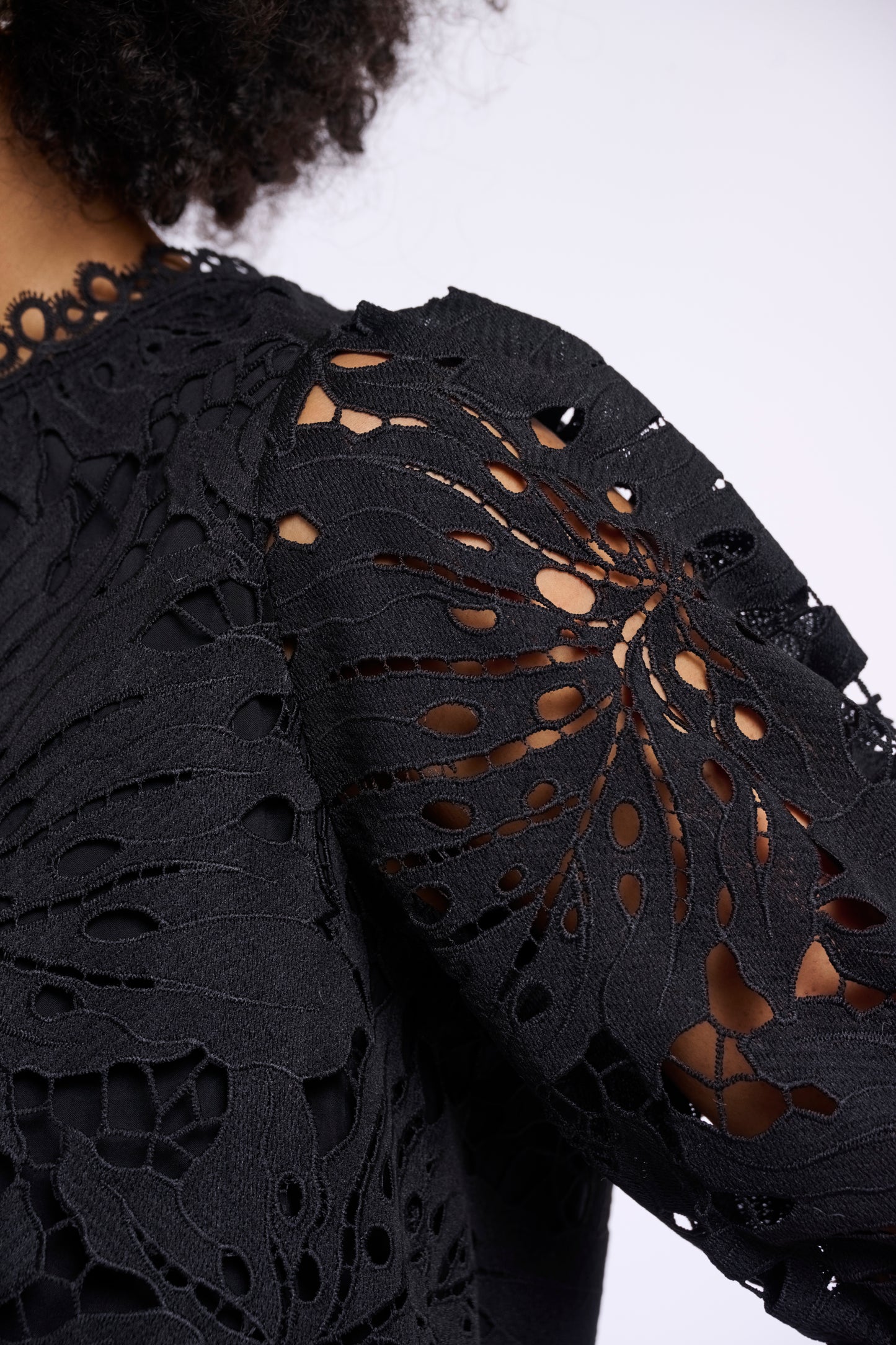 Chantallier Black Blouse