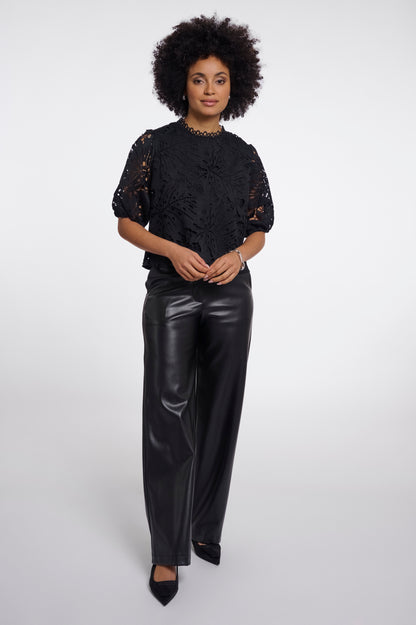 Chantallier Black Blouse