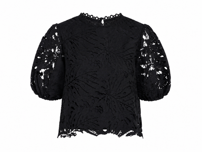 Chantallier Black Blouse