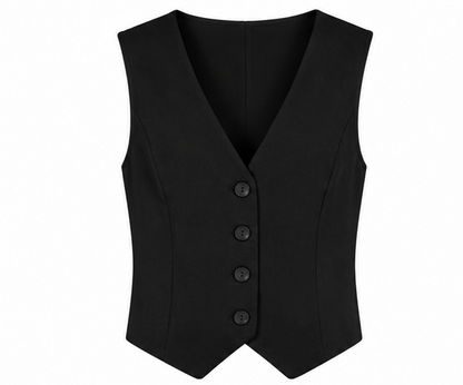 Lesley Vest Black