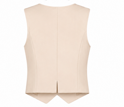 Lesley Vest Beige
