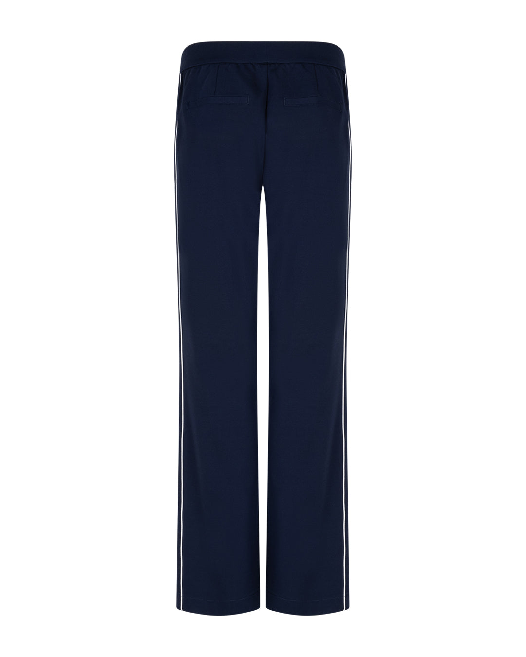 Colette Punta Piping Dark Blue Trousers