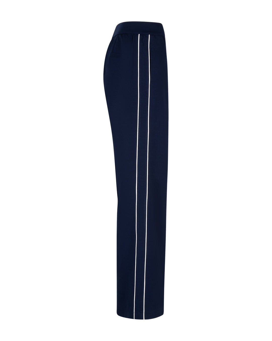 Colette Punta Piping Dark Blue Trousers