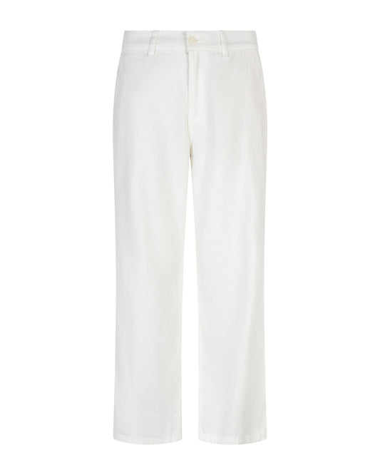 Conny Linen Cotton Off White Culottes