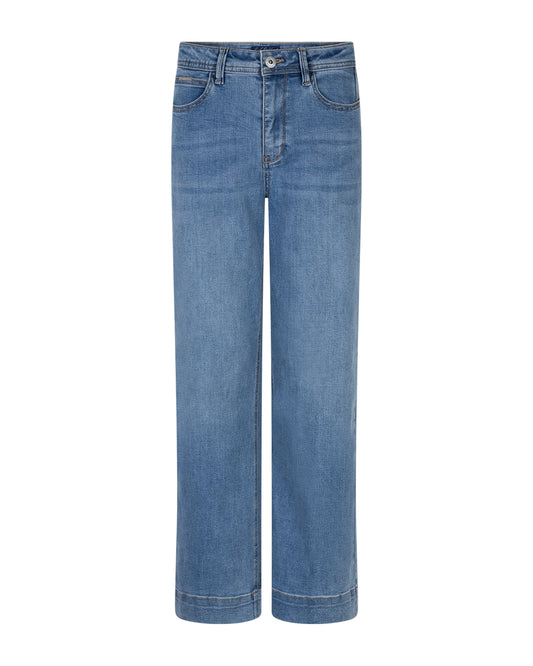 Conny Pressed Crease Mid Stone Jeans