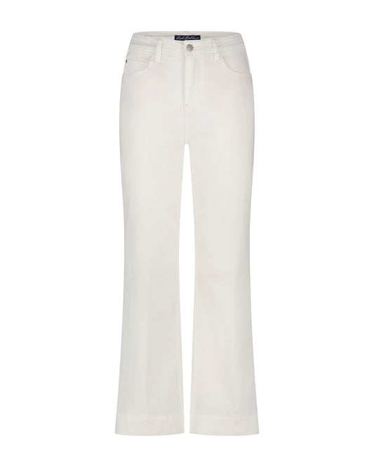 Conny White High Rise Wide Leg Jeans