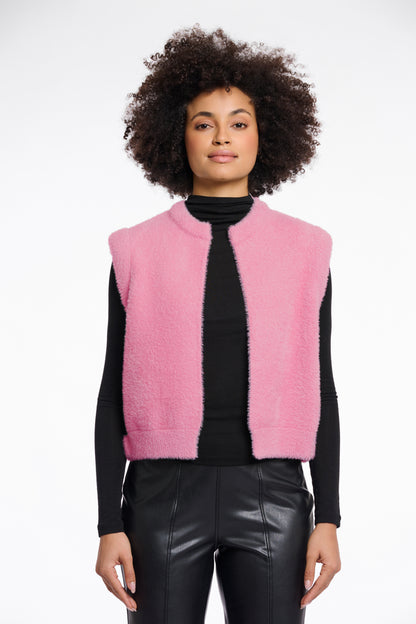 Elona Waistcoat Mauve Pink