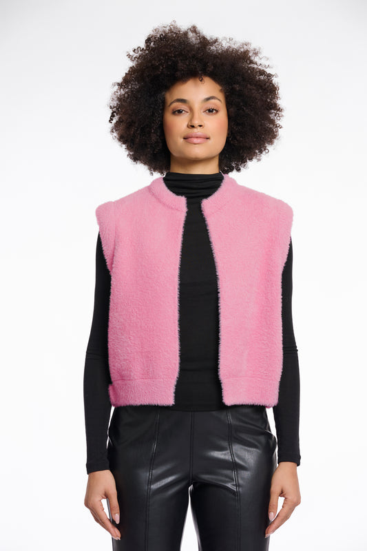 Elona Waistcoat Mauve Pink