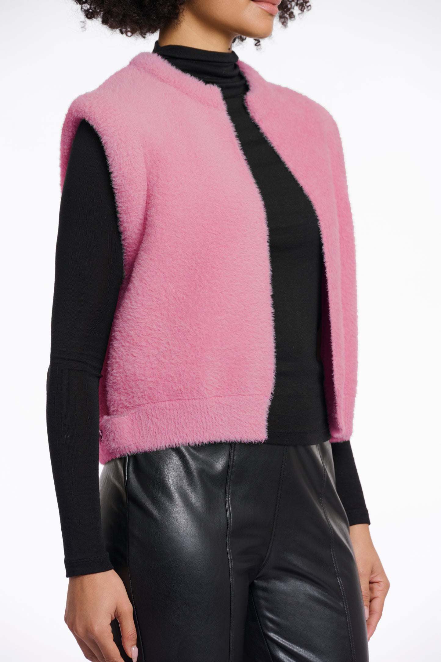 Elona Waistcoat Mauve Pink