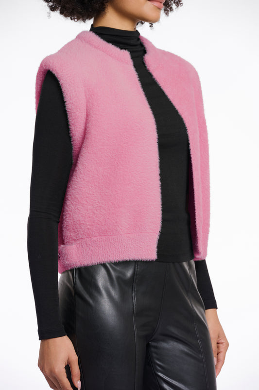 Elona Waistcoat Mauve Pink