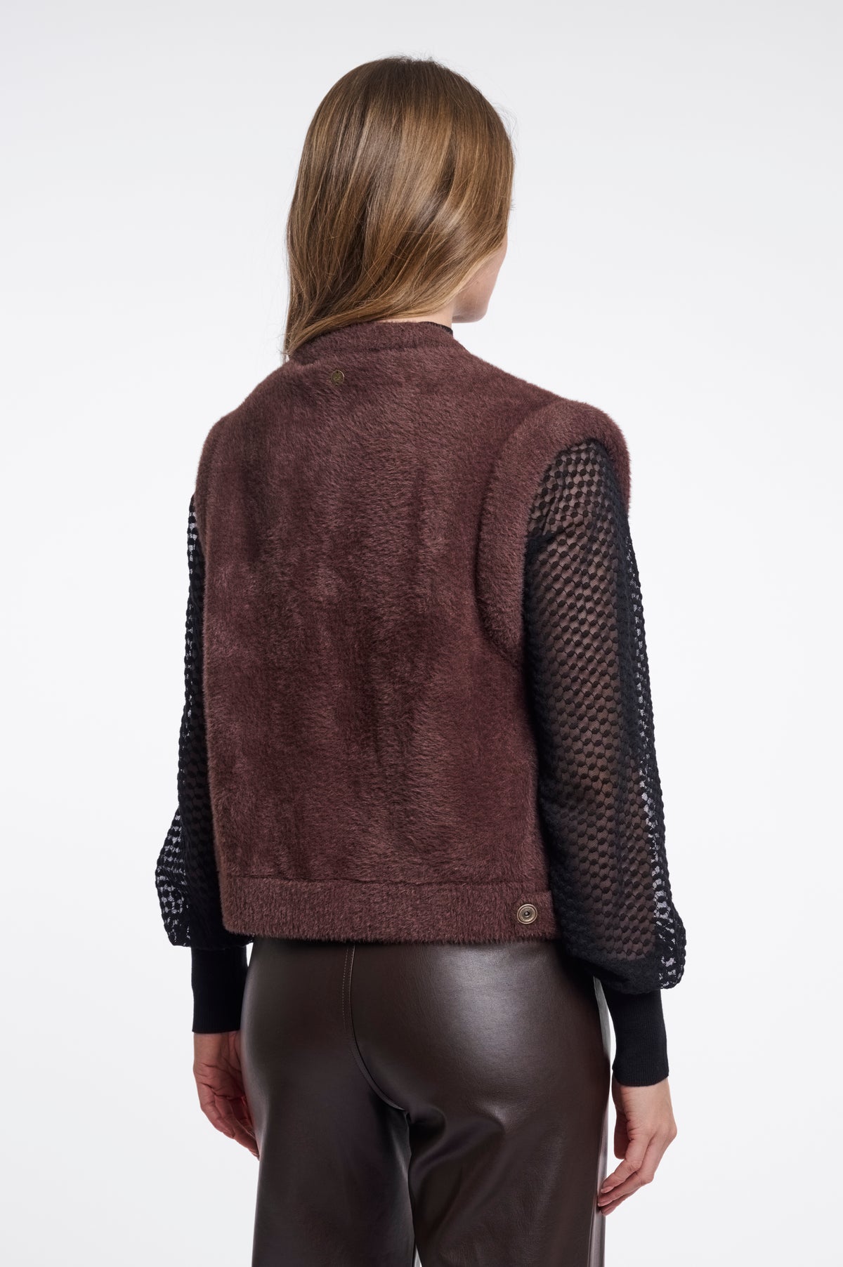 Elona Waistcoat Coffee Roast