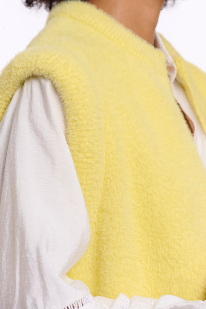 Elona Waistcoat Breezy Lime