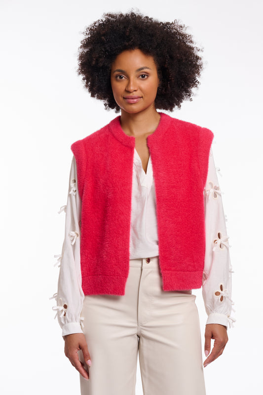 Elona Waistcoat Pink Punch