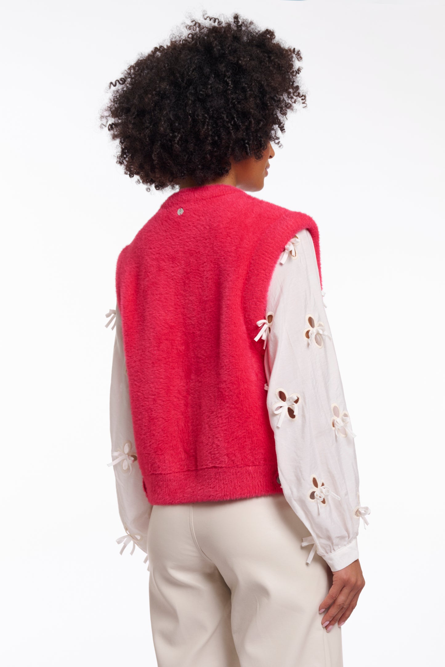 Elona Waistcoat Pink Punch