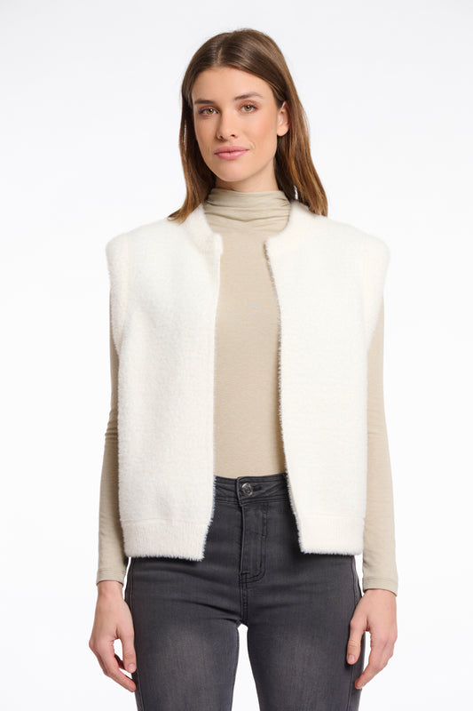 Elona Waistcoat Snow White