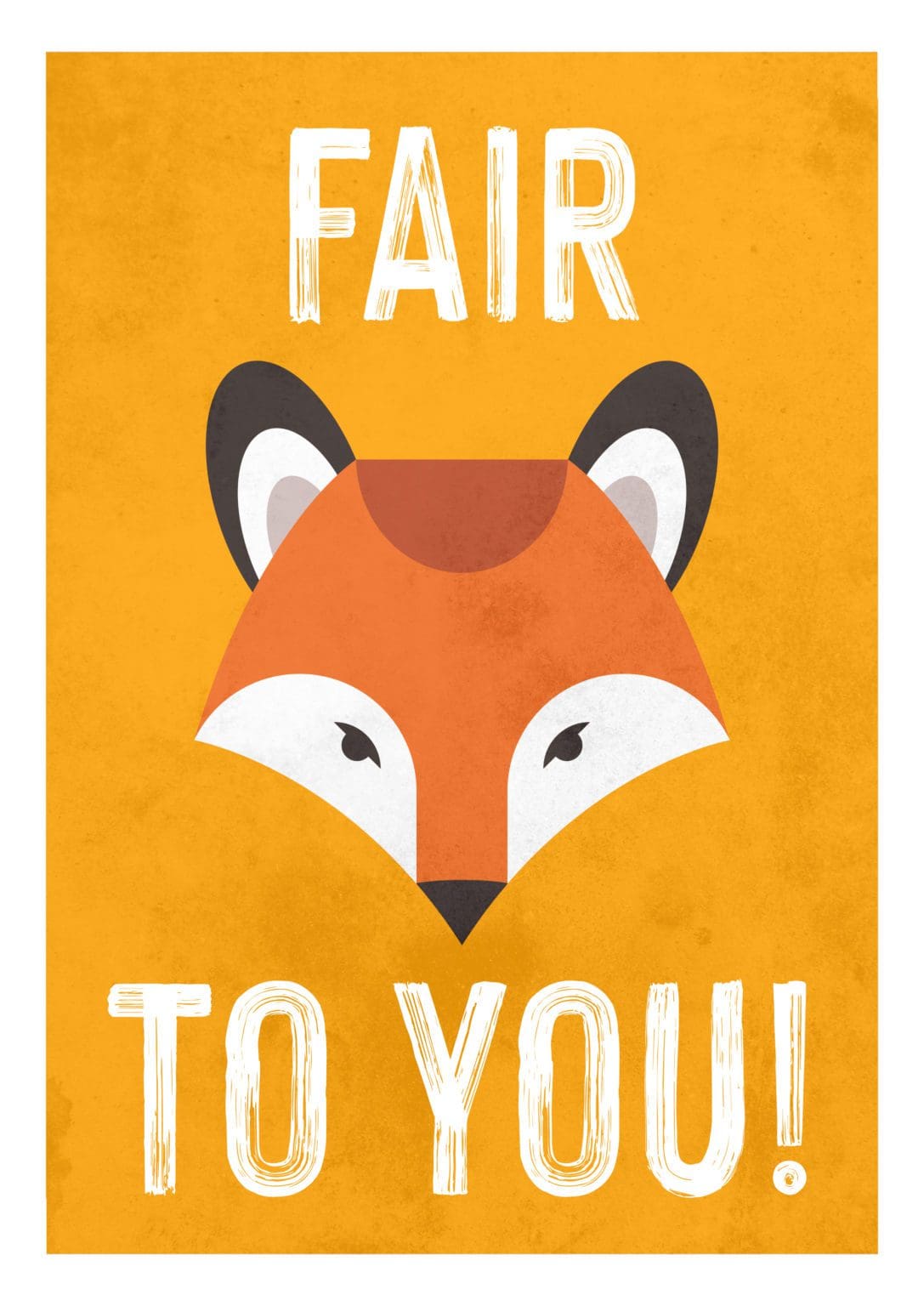 Fair Fox To You Print by Ray Hurley
