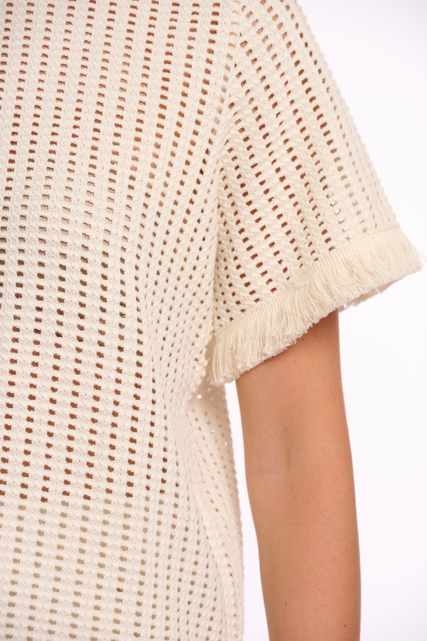 Flora Short Sleeve Top Birch