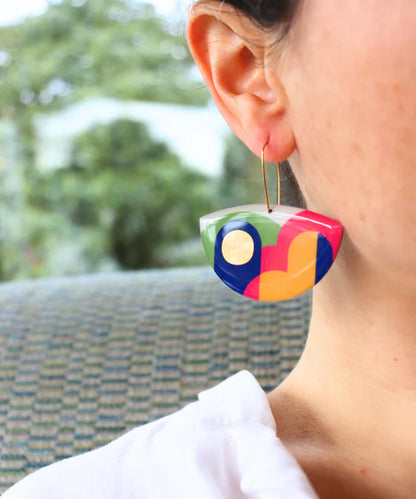 Lola Blue Tones Earrings