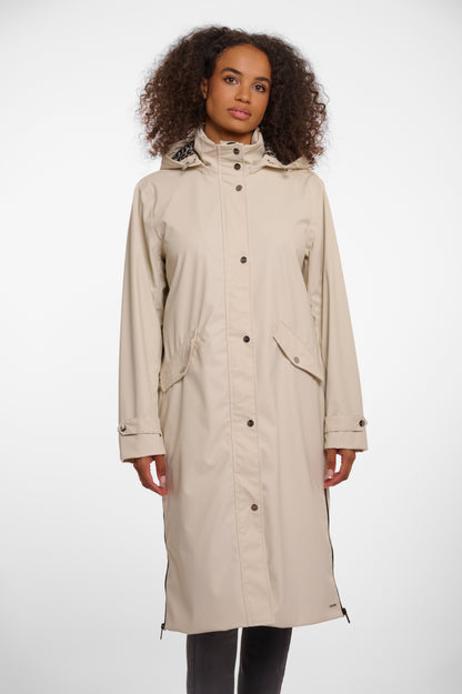 India Long Raincoat Birch