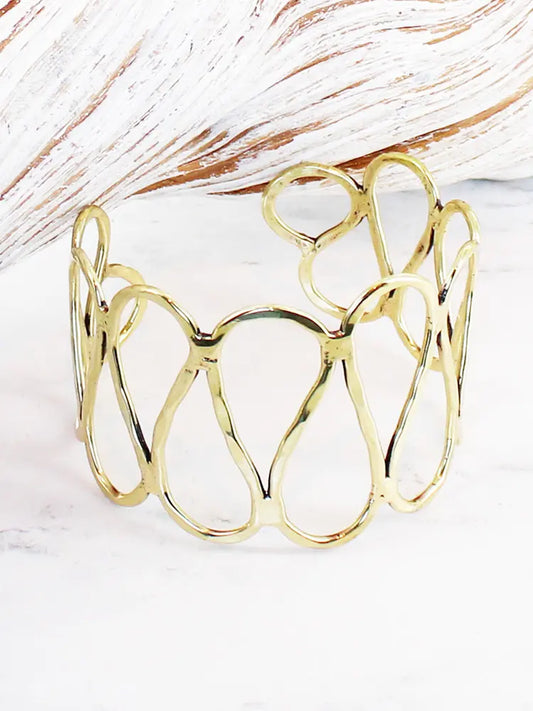 Loop the Loop Cuff Gold