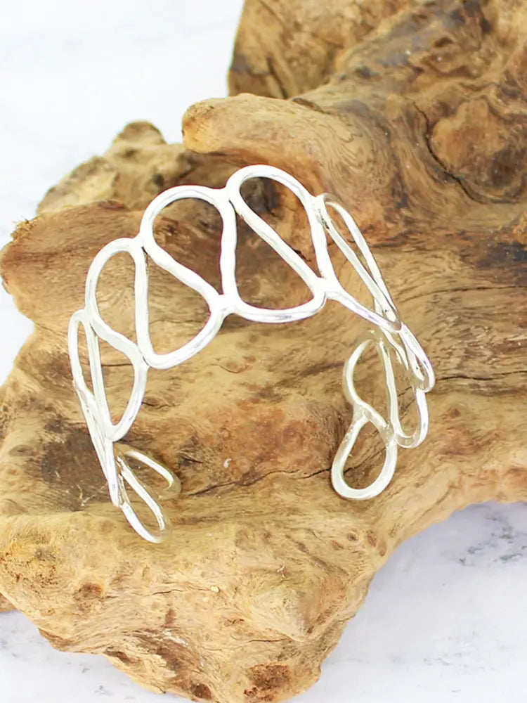 Loop the Loop Cuff Silver